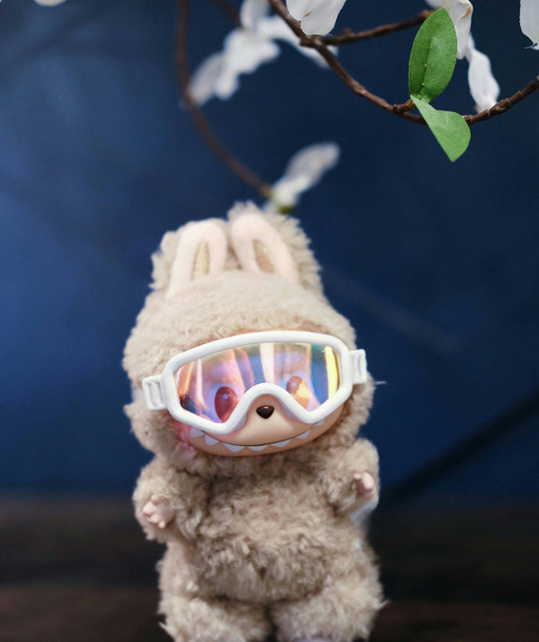 Labubu White-Framed Sunglasses