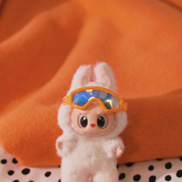 Labubu Orange-Framed Sunglasses