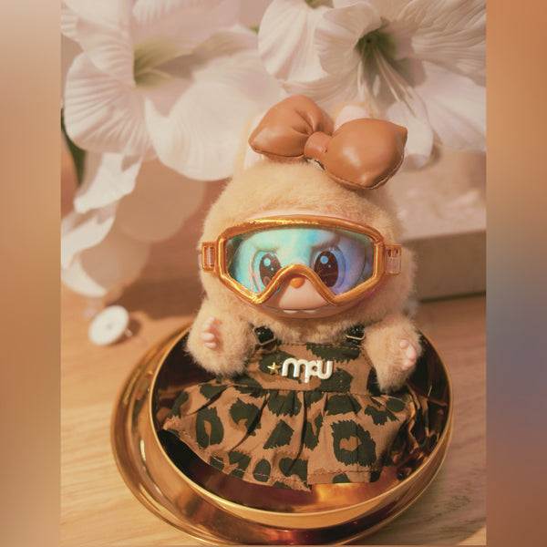 Labubu Gold-Framed Sunglasses