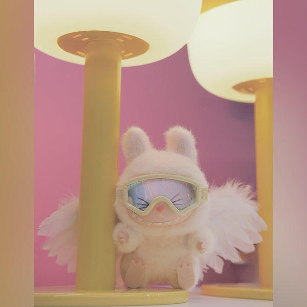 Labubu Yellow-Framed Sunglasses